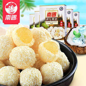 海南特產 南國食品 椰子片60g 香脆椰片脆片果干零食