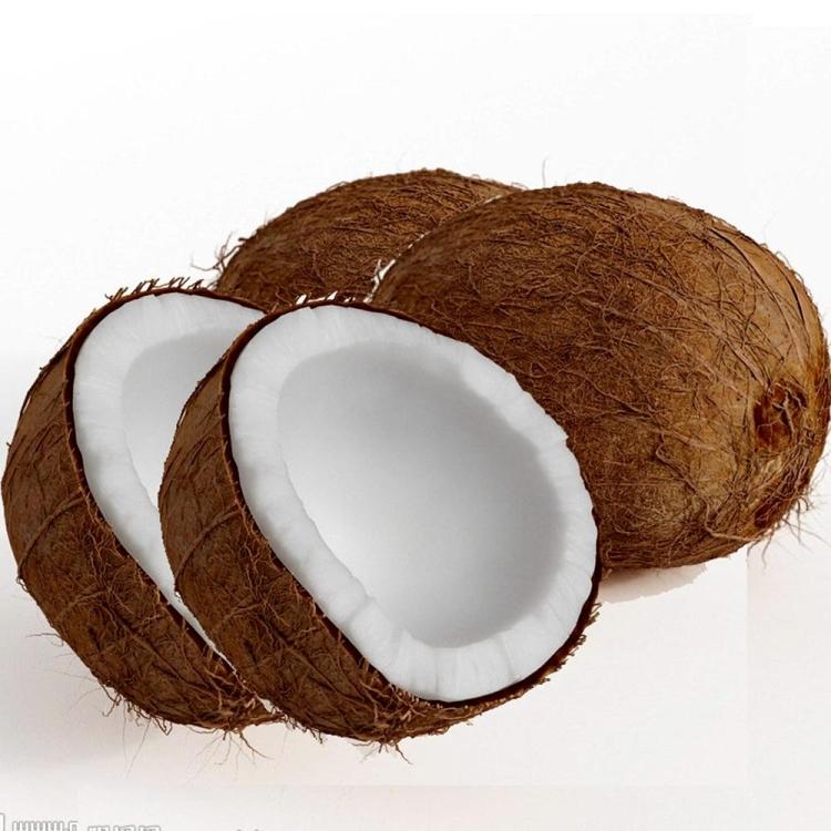 包郵 去皮老椰子5個海南椰子吃椰肉/榨椰汁/煲椰子雞湯VS秦國椰青