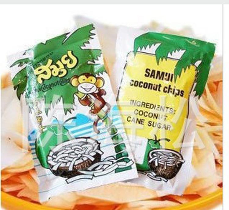 泰國進(jìn)口食品特產(chǎn)批發(fā) 品味蘇梅香酥椰子片40G的美味與商機(jī)